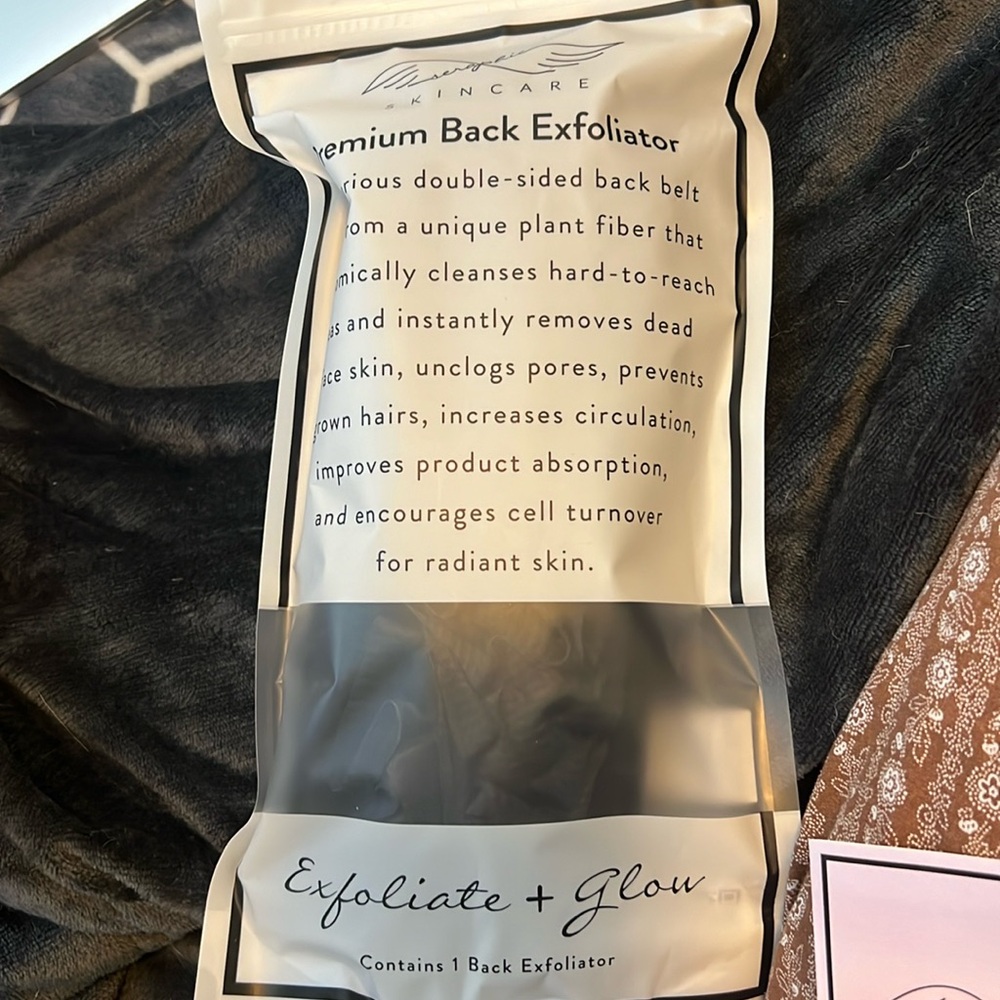 Back exfoliator !